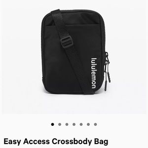 NEVER USED LuLu Lemon Easy Access Crossover Bag